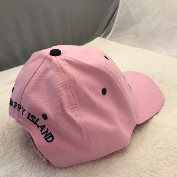 ARUBA-One Happy Island Women's Adjustable Pink Beach & Baseball Cap - Picture 7 of 11
